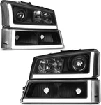 AUTOSAVER88 Projector Headlight Assembly Led - Black/clear/clear. Fixed Price $236.01.