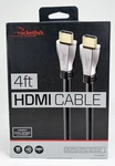 New Rocketfish 4FT High-speed Hdmi Cable With Ethernet (RF-HG04501). Fixed Price $11.29.