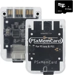 Bitfunx Psxmemcard PS1 Memory Supports Firmware Upgrade, Tran-white. Fixed Price $33.96.