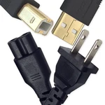 15FT Usb Printer Cable Ac Power Cord Compatible With Hp Officejet Pro 4650 57.... Fixed Price $34.23.