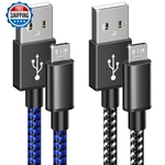 6AMLIFESTYLE 2-PACK 10FT Micro Usb Fast Charging Cable For PS4/XBOX One. Fixed Price $26.01.