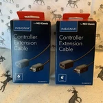 New 2-PACK Insignia NS-GNESCEC17 Controller Extension Cable Classic. Fixed Price $6.60.