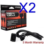 2 New Pad Extension Cables For 8 Bit Nes Nintendo Controllers Box. Fixed Price $9.95.