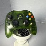 Original Microsoft Xbox Controller Green Wired See Through Console. Fixed Price $29.99.