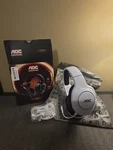 Aoc Wireless Over The Ear Gaming Headset ACG2502 White New Opened Box To Confirm. Fixed Price $19.50.