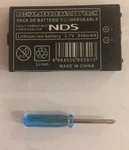 New Replacement Battery+screwdriver For Nintendo Original Nds 3.7V 850MAH. Fixed Price $9.95.