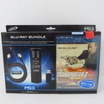 Blu-ray Bundle For PS3 Hdmi 8' Cable, Remote Control, & Transporter 2. Fixed Price $19.99.