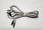 Rocketfish Nintendo Wii Component Video Cable Gold Connector Av Cord. Fixed Price $14.00.