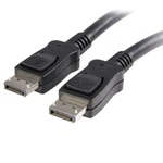 Startech DISPLPORT25L Ft Displayport Cable With Latches - M/m Black. Fixed Price $76.86.