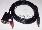 1X Pack Sega Dreamcast Vga Cable Rca Adapter And Dreamshell Disk - Usa. Fixed Price $16.26.