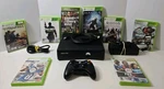 Xbox 360 Slim Console 8 Game Mega Bundle! Cleaned/tested! Ships Free Today. Fixed Price $139.99.