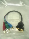Terminal (female) - Component (male) Conversion Video Cable 0.3M Japan F/s. Fixed Price $27.24.