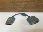 Microsoft Audio Adapter X808221-001 For Xbox 360 Gray Grey Very Good 9E. Fixed Price $9.99.