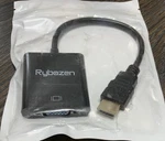 Rybozen Hdmi To Vga 1080P Video Converter Adapter With Audio Output V402- Us-s. Fixed Price $12.00.
