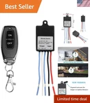 High-performance Wireless Remote Switch 1 Channel Relay Diy Projects. Fixed Price $29.99.