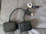 Red Octane 95451.805+95451.806 PS3 Guitar Hero Wireless Dongle Receiver Tested. Fixed Price $85.00.