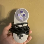 1991 Super Nintendo Controller Model SNS-102 Untested Vtg. Fixed Price $27.95.