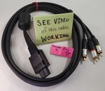 Official Hori Snes N64 Gamecube Nintendo Composite Stereo Av Video Cable Hg Gold. Fixed Price $59.99.
