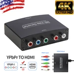 Ypbpr Component Video & Stereo Audio To Hdmi Converter Adapter For Dvd PS3 Xbox. Fixed Price $12.55.