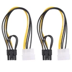Elfjmzp Molex To 8 (6+2PIN) Video Card Graphics 7.4 Inches. Fixed Price $13.35.