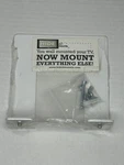 Hideit Uni-sw (white) Adjustable Mini Computer Wall Mount, Small Cable Box. Fixed Price $20.00.