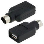 E-outstanding Usb To PS2 Adapter, 2PCS Black Female PS/2. Fixed Price $9.07.