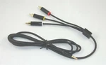 Official Microsoft Brand Slim Av Composite Cable 3.5MM To Rca, For Xbox 360. Fixed Price $15.00.