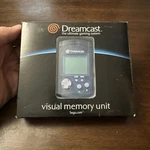 Sega Dreamcast Visual Memory Unit Vmu Blue - Complete Authentic New Battery. Fixed Price $42.95.