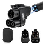 Nacs To CCS1 Adapter Max 500A, 1000V Fits Ford, Rivian, Gm, Volvo Evs, Black. Fixed Price $107.88.