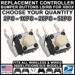 Lb Rb Bumper Micro Button Switch For XBOX/360/ONE/SERIES X/s/elite Controller. Fixed Price $14.99.