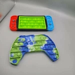 Video Game Fidget Pop Set - Switch & Pro Controller Inspired Silicone.... Fixed Price $15.99.