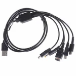 5-IN-1 Usb Charging Cable For Gba Lite Dsi 3DS Wii Game Pad Sony Psp. Fixed Price $9.99.