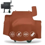 Qulimetal Grill Cover For Green Mountain Daniel Boone Prime Wifi, Brown. Fixed Price $56.64.