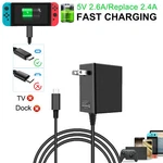 Ac Adapter Power Supply For Nintendo Switch Wall & Travel Charger Plug Cord Lite. Fixed Price $6.88.