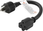 1-FOOT Nema 5-15P To 6-20R 12AWG Heavy Duty Ev Charging Power Adapter, 15A House. Fixed Price $15.79.