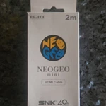 Snk Neogeo Mini 40TH Anniversary Hdmi Cable 2M White Pvc Console. Fixed Price $20.00.