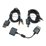 Microsoft Xbox 360 Composite Av Cable X810973-001 (X2) Audio Adaptor X808221-001. Fixed Price $22.49.