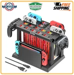 Nintendo Switch Organizer Station For Controller & Joy-con Charger Charging Dock. Fixed Price $30.58.
