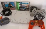Bundle Sony Playstation Psone Slim Console & Cables SCPH-101 2 Games. Fixed Price $100.00.