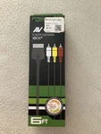 New Kmd 6FT Composite Av Cable For The Original Microsoft Xbox. Fixed Price $8.75.