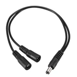 Uxcell To Female 5.5MM 2.1MM 32CM Dc Power Splitter Cable Black. Fixed Price $14.99.