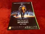 PADA25 Game Advert 11X9 Battlefield 3 - Playstation Xbox. Fixed Price $13.41.