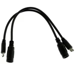 E-outstanding 2PCS Dc Barrel Jack Micro-usb Male Connector Adapter Black. Fixed Price $14.69.
