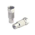 Vce 2 Pack Atari Adapter, Phono Rca Female Type Rf Connector Sliver. Fixed Price $9.11.