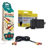 *new Original Nintendo Nes System Av Cable Cord & Ac Power Supply Hookups Bundle. Fixed Price $17.76.