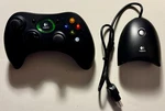 Microsoft Xbox Logitech Wireless Cordless Game Controller & Receiver - For Parts. Fixed Price $16.02.