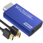 Gana Wii To Hdmi Converter Adapter With Cable White And Blue. Fixed Price $14.31.