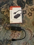 Hori NSW-004U Lan Adapter Black- Cib. Fixed Price $29.47.