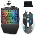 Ifyoo KMAX2 Rgb Keyboard And Mouse Combo Set Adapter For PS4 Etc. Fixed Price $34.75.
