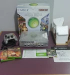 Rare Microsoft Xbox Crystal Edition Fable Bundle Console Canada Exclusive Opened. Fixed Price $707.70.